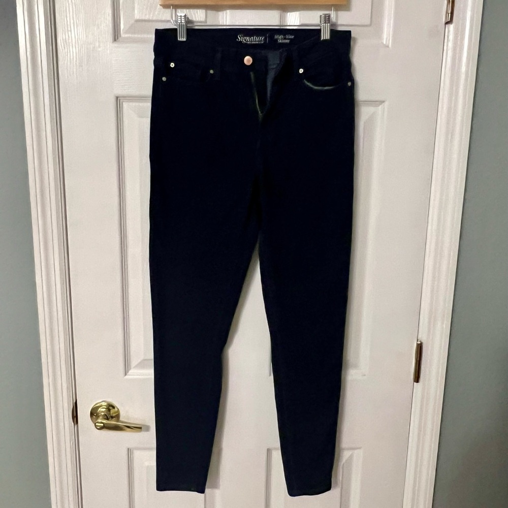 Levi’s Signature Women's Dark Blue Skinny Denim Jeans Size 8/29